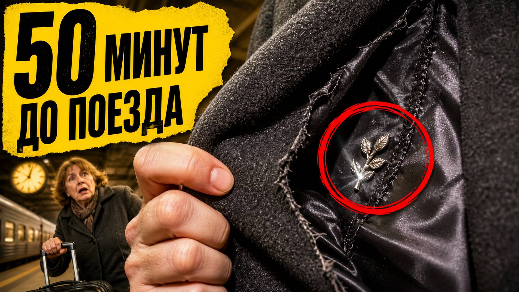 Обложка литературной истории «За 50 минут до поезда Тамара обвинила уборщицу. У вагона внутри ЕЁ пальто что-то звякнуло»