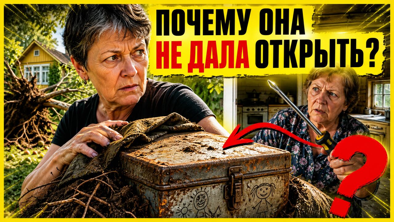 Обложка литературной истории «При корчёвке яблони из корней выпала коробка. Зоя положила отвёртку — Ирина увезла находку закрытой»
