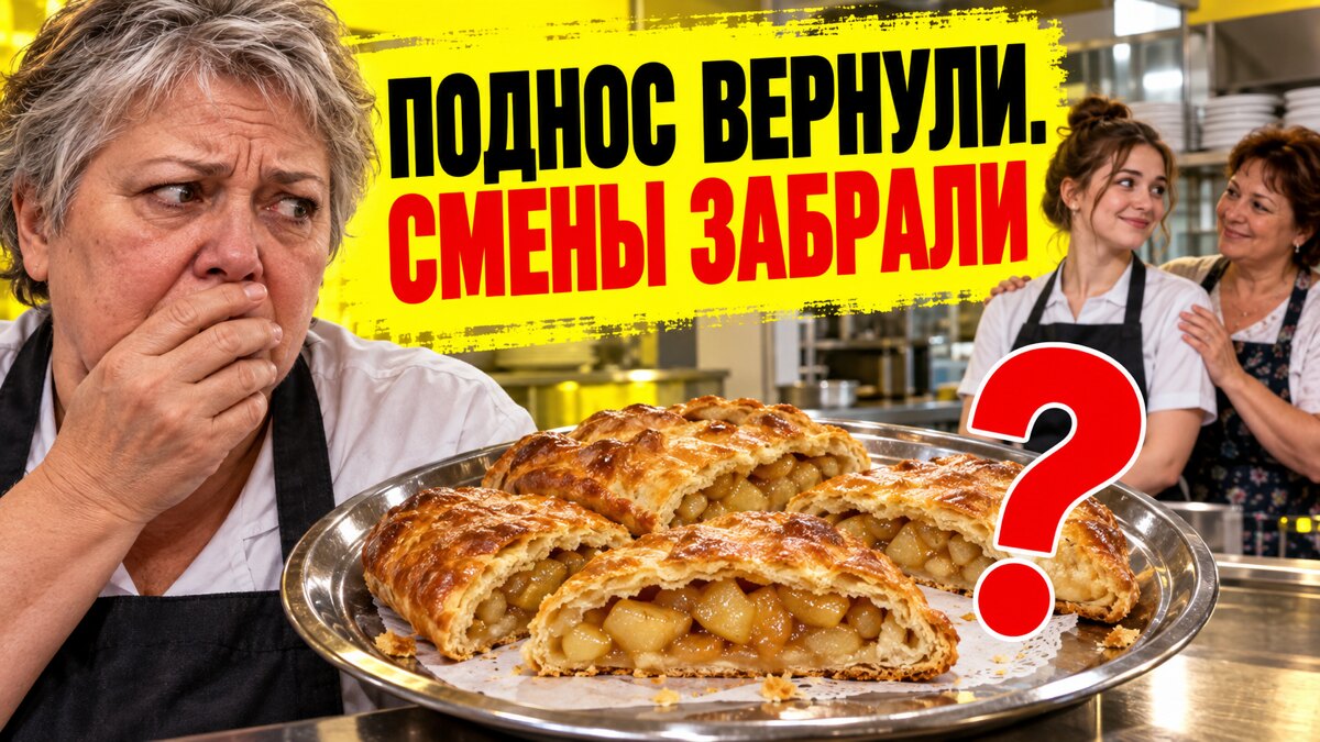 Обложка литературной истории «Вернули поднос с пирогами. Галина прикрыла хозяйкину дочь — а на следующую субботу позвали другую»