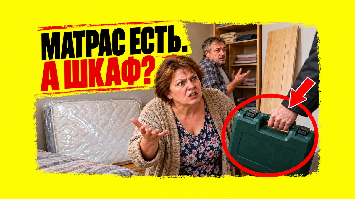 Обложка литературной истории «Жена узнала о тайном кредите мужа и стала решать за двоих. Он купил новый матрас, а с балкона исчез зелёный чемоданчик»