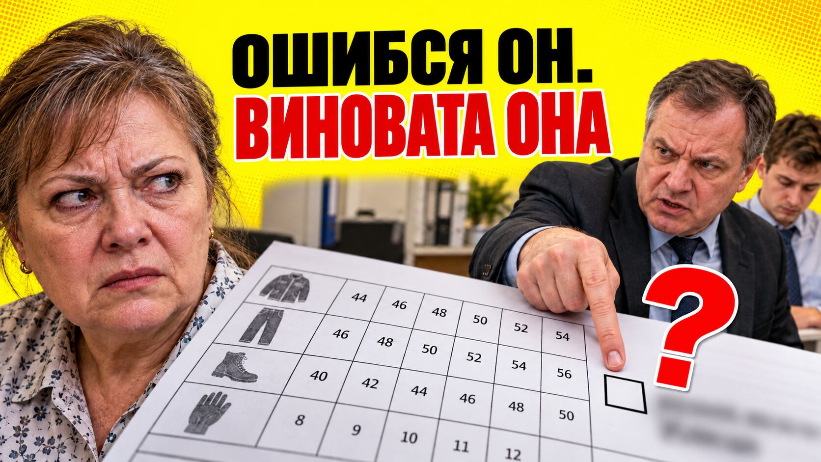 Обложка литературной истории «Коллега сорвал заказ и получил повышение. Начальник обвинил бухгалтера, показав этот пустой квадратик»